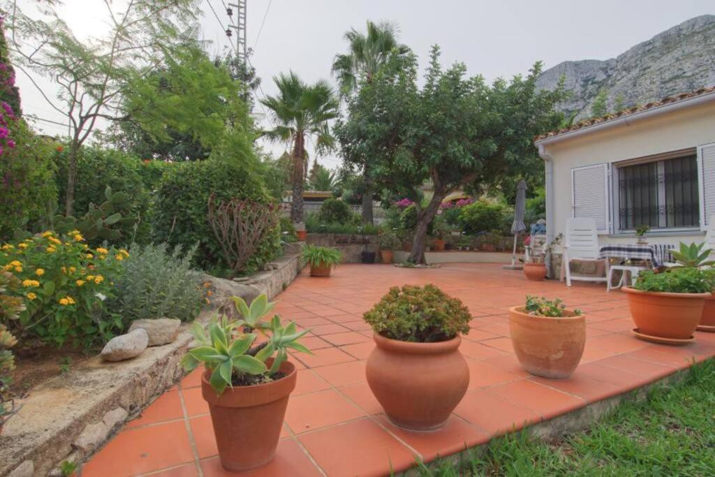 데니아 Agradable Casa Con Piscina Privada Y Jardin 빌라 외부 사진